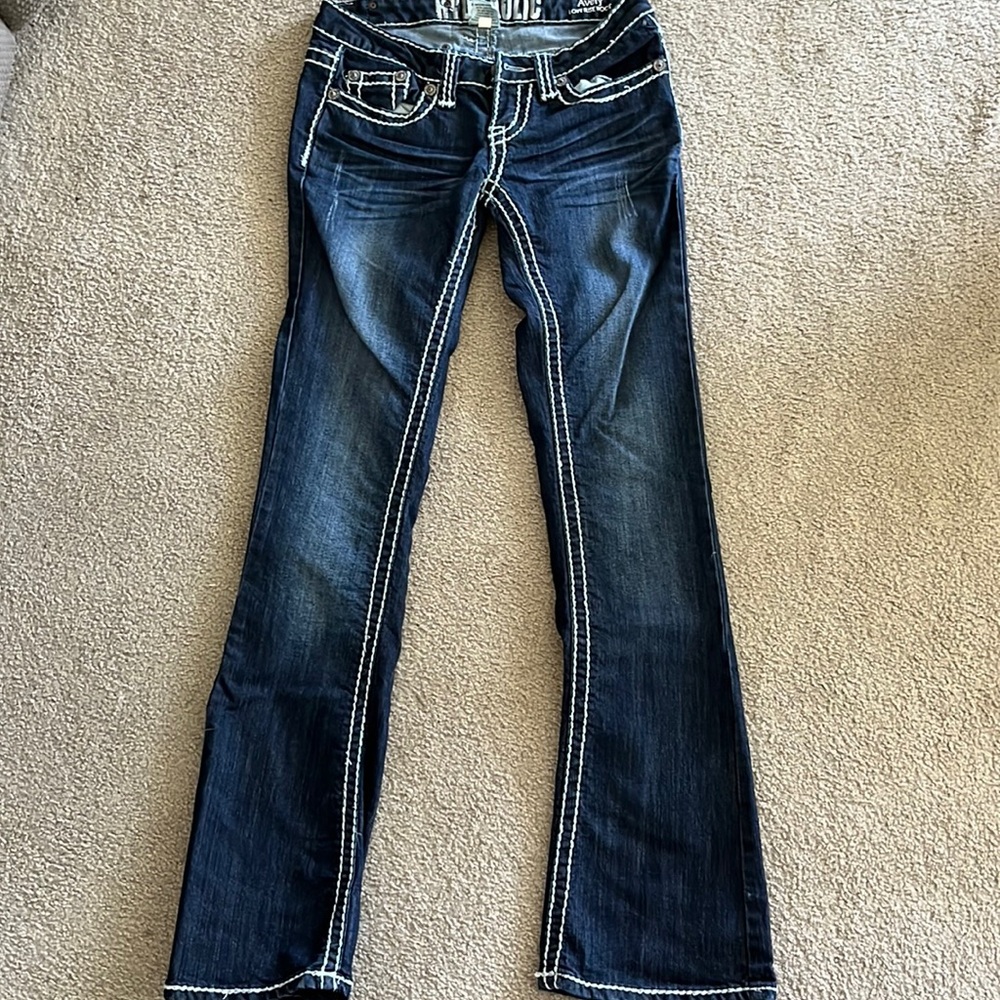 **Worn Once** Juniors Hydraulic Low rise boot cut jeans